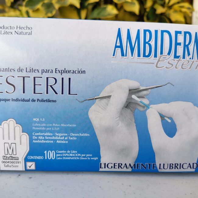 Guantes de Nitrilo Caja 100 pzas